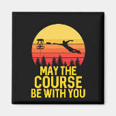 Disk Golf mit Ihnen Magnet (Vorne)