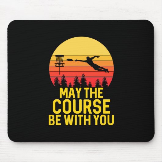 Disk Golf mit Ihnen Mousepad (Vorne)