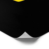 Disk Golf mit Ihnen Poster (Ecke)