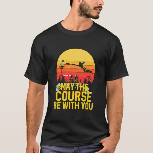 Disk Golf mit Ihnen T-Shirt (Vorderseite)