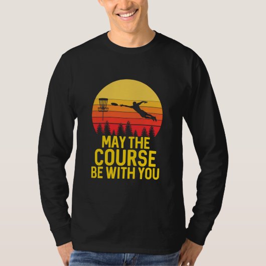Disk Golf mit Ihnen T-Shirt (Vorderseite)