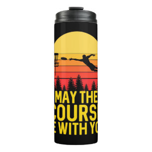 Disk Golf mit Ihnen Thermosbecher