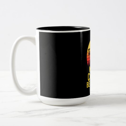 Disk Golf mit Ihnen Zweifarbige Tasse (Links)