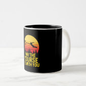 Disk Golf mit Ihnen Zweifarbige Tasse (VorderseiteRechts)