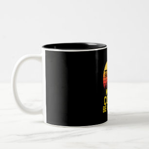Disk Golf mit Ihnen Zweifarbige Tasse
