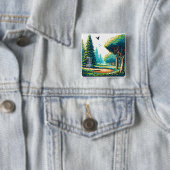 Disk Golf Pixel Art Button (Beispiel)