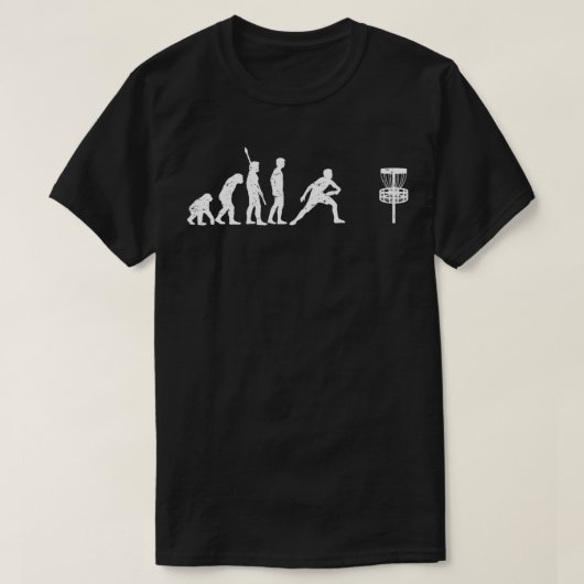 Disk Golf Player Design I Evolution T-Shirt (Design vorne)
