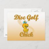 Disk Golf Postkarte (Vorne/Hinten)