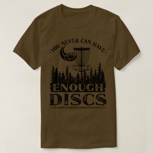 Disk Golf Redewendungen Funny Frisbee T-Shirt (Design vorne)
