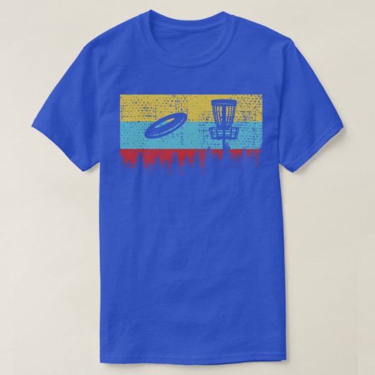 Disk Golf Retro 1 T-Shirt (Design vorne)