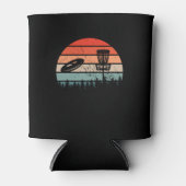 Disk Golf Retro Dosenkühler (Vorderseite)