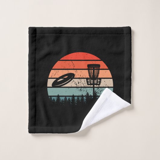 Disk Golf Retro Golf Waschlappen (Waschlappen)