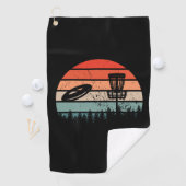 Disk Golf Retro Golfhandtuch (Insitu)