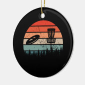 Disk Golf Retro Keramik Ornament (Links)