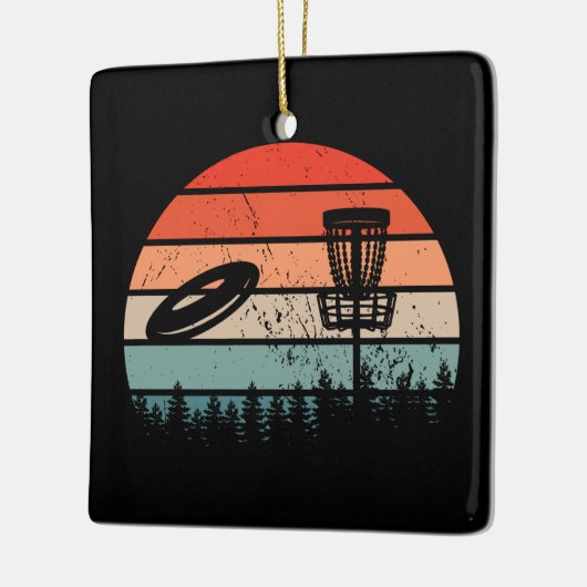 Disk Golf Retro Keramikornament (Links)
