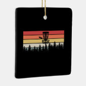 Disk Golf Retro Keramikornament (Rechts)