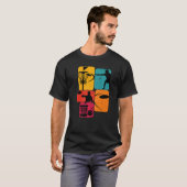 Disk Golf Retro T-Shirt (Vorne ganz)