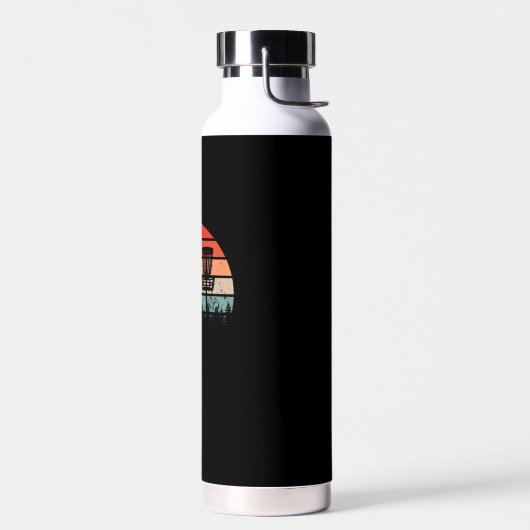 Disk Golf Retro Trinkflasche (Links)