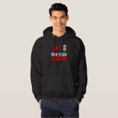 Disk Golf Run Theks Frisbee Frolf Golf Golf Hoodie (Vorne ganz)