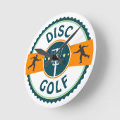 Disk Golf Runde Wanduhr (Winkel)