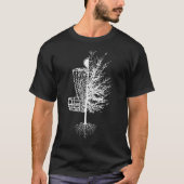 Disk Golf Shirt Basket Tree Frisbee Gol (Vorderseite)