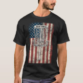 Disk Golf Shirt - USA Flag Design (Vorderseite)