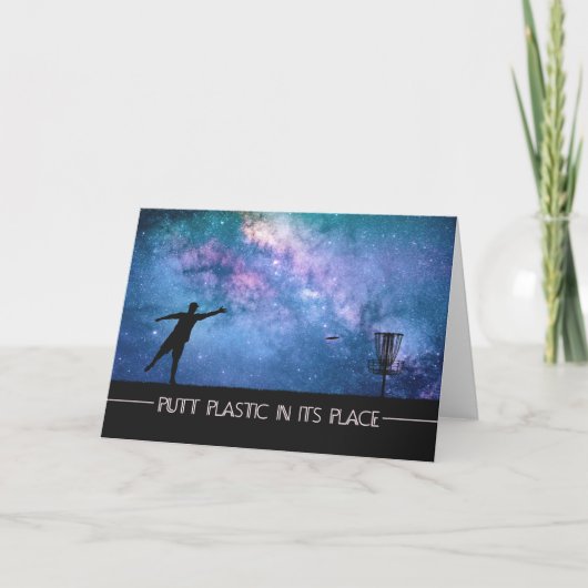 Disk Golf Stars Karte (Vorderseite)