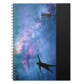 Disk Golf Stars Notizblock (Vorderseite)