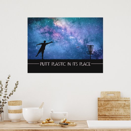 Disk Golf Stars Poster (Küche)