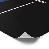 Disk Golf Stars Poster (Ecke)