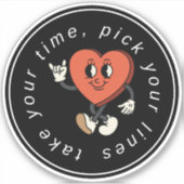 Disk Golf Sticker (Vorderseite)