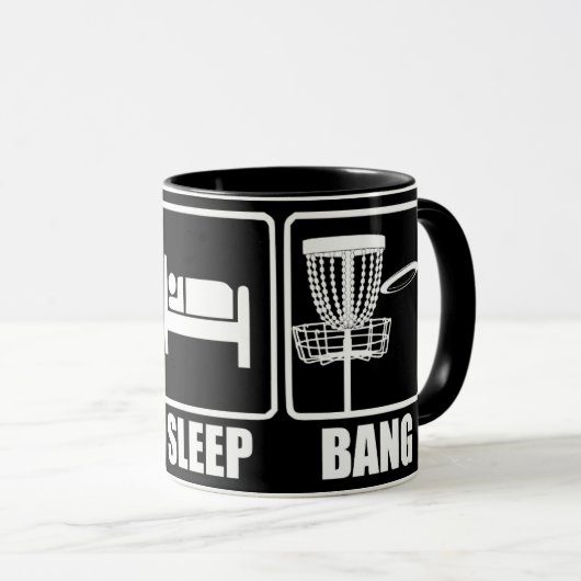 Disk Golf Tasse (VorderseiteRechts)