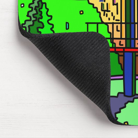 Disk Golf Themed Geburtstag Mousepad (Ecke)