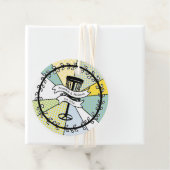 Disk Golf Themed Geschenkanhänger (Beispiel)
