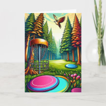 Disk Golf Themed Happy Vatertag