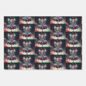 Disk Golf Themed Weihnachten Geschenkpapier Set (Vorderseite 3)