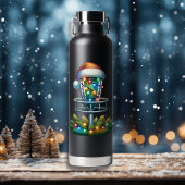 Disk Golf Themed Weihnachten Trinkflasche