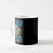 Disk Golf Throwing Dinge ist ein Sport-Disk Golfer Kaffeetasse (Vorderseite Links)