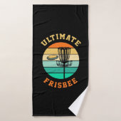 Disk Golf Ultimate Frisbee Badehandtuch (Badehandtuch)