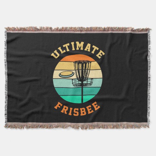 Disk Golf Ultimate Frisbee Decke (Vorderseite)