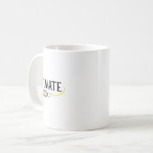 Disk Golf Ultimate Frisbee Frolf Sport Player Männ Kaffeetasse (Vorderseite Links)