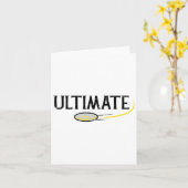 Disk Golf Ultimate Frisbee Frolf Sport Player Männ Karte (Gelbe Blume)