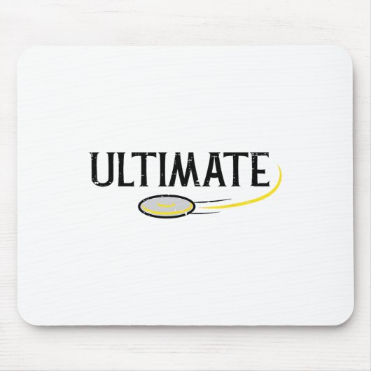 Disk Golf Ultimate Frisbee Frolf Sport Player Männ Mousepad (Vorne)