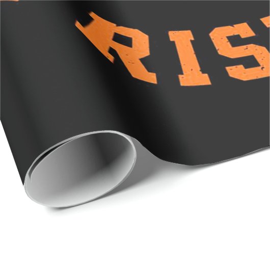 Disk Golf Ultimate Frisbee Geschenkpapier (Rolleneckpunkt)