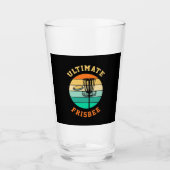 Disk Golf Ultimate Frisbee Glas (Vorderseite)