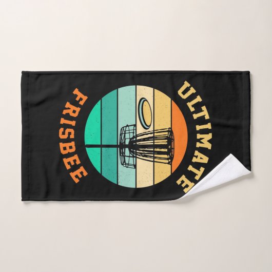 Disk Golf Ultimate Frisbee Handtuch (Handtuch)