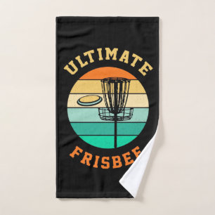 Disk Golf Ultimate Frisbee Handtuch