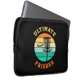 Disk Golf Ultimate Frisbee Laptopschutzhülle (Vorne Rechts)