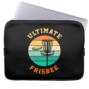 Disk Golf Ultimate Frisbee Laptopschutzhülle