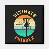 Disk Golf Ultimate Frisbee Magnet (Vorne)